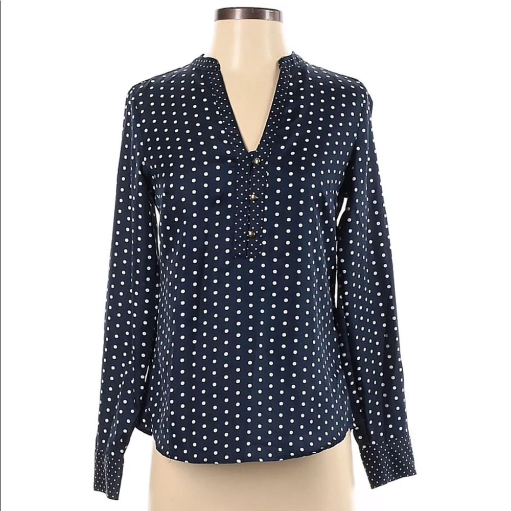 The Limited Navy Blue Henley